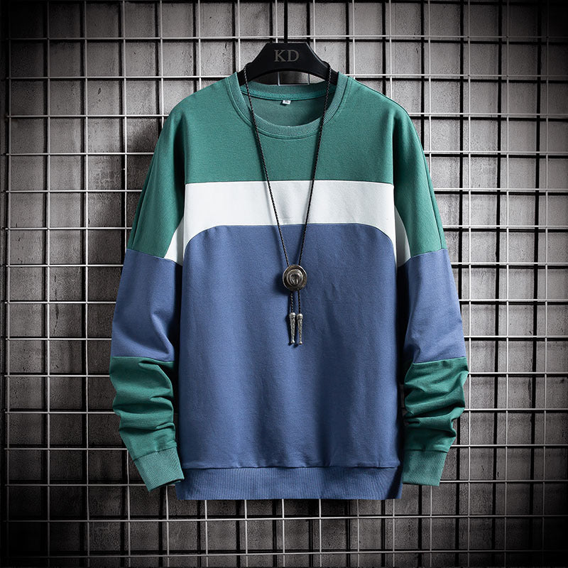 Hoodie Men 2021 New Patchwork Streetwear Fashion Fleece Casual Swearshirt Personality Oversize M-4xl Hoody Dropshipping Jnow