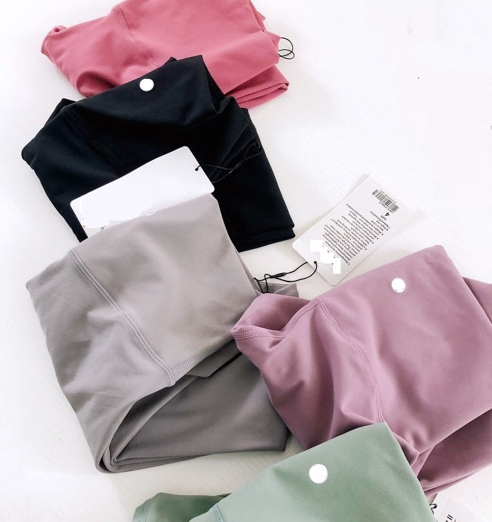 Gym wear L&u pant designer Align yoga leggings womens yoga spandex material womens leggings Elastic Fitness Lady Overall Full Tights Workout