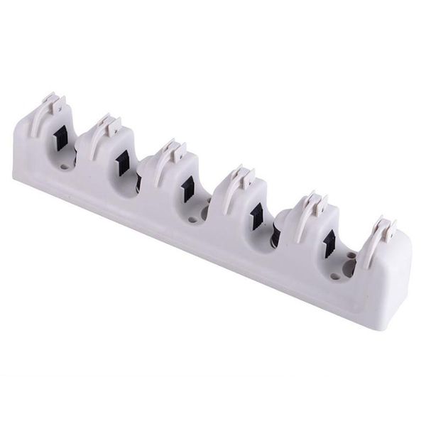 Wholesale Household Mop Holder Brush Hanger Multifunction Kitchen Organizer Mops Rack Kitching Gadgets Brushes Broom Storage Gadget XDH1147
