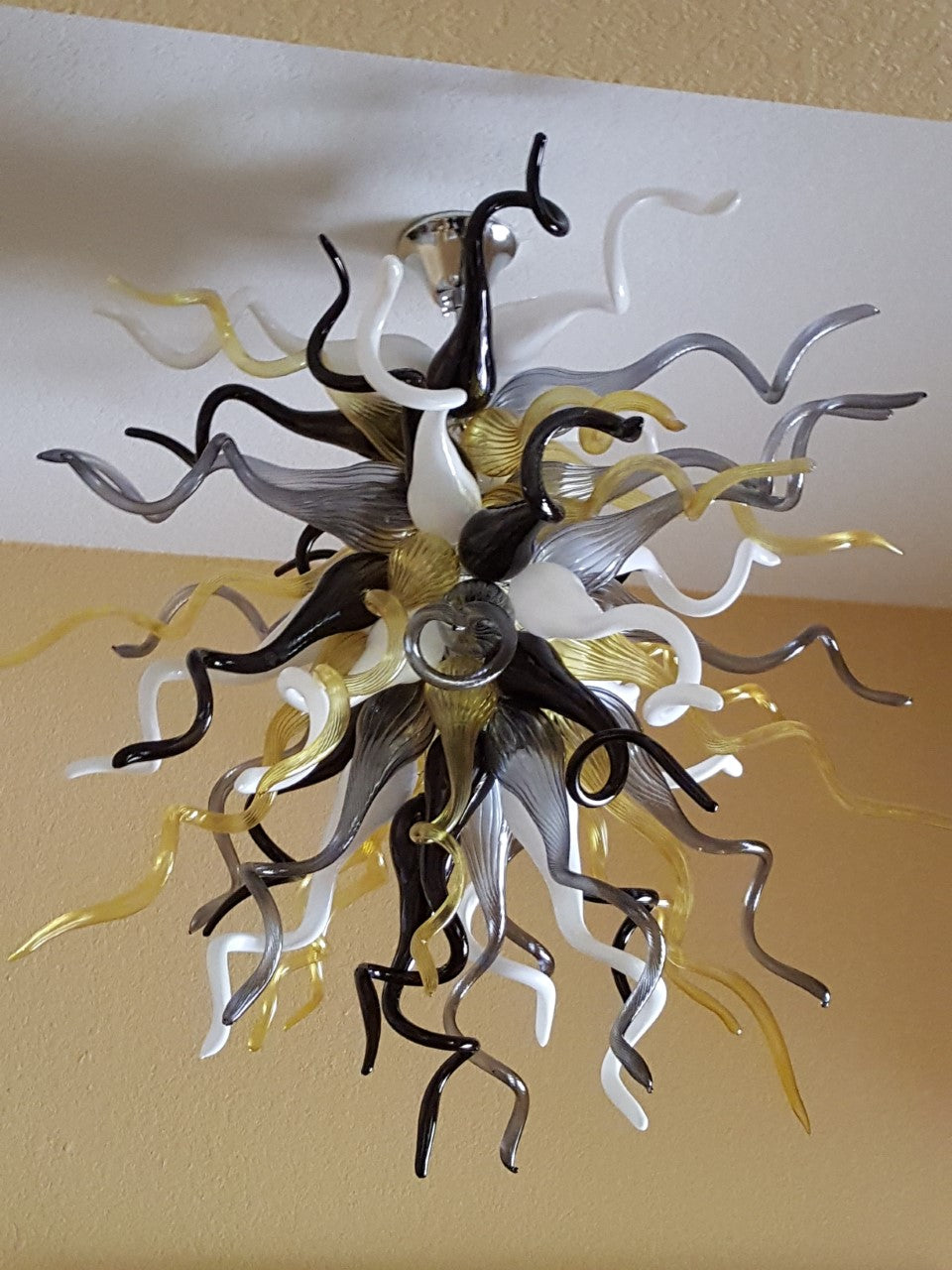 GIRBAN Fancy Art Pendant Lights Murano Glass Handmade Bubbles LED Blown GLass Chandeliers Living Room Dining Room Furniture Indoor Lighting