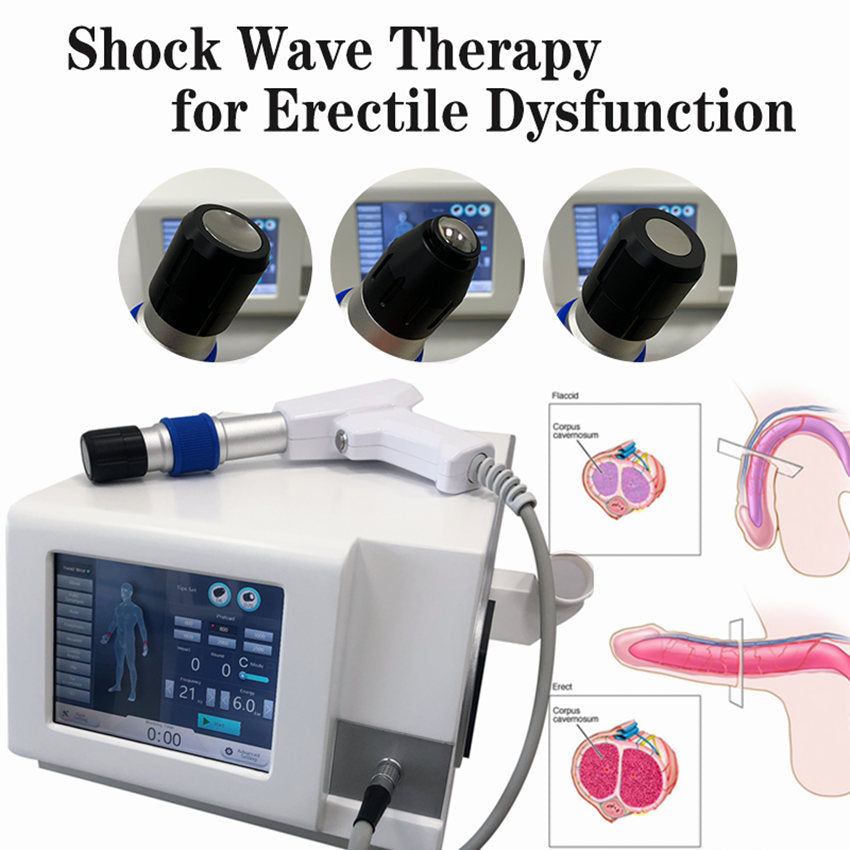 Portable Professional Ed shockwave therapy Machine for erectile dysfunction Acoustic radial shcock wave to treat plantar Fasciitisn