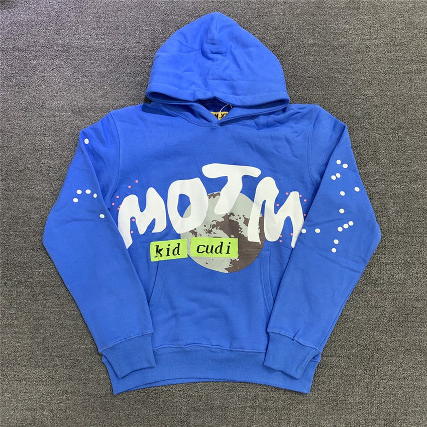 2021 New Foam Print Cpfm. Xz to Motm Iii Life Goes by Hooded Hoodie Ztnz