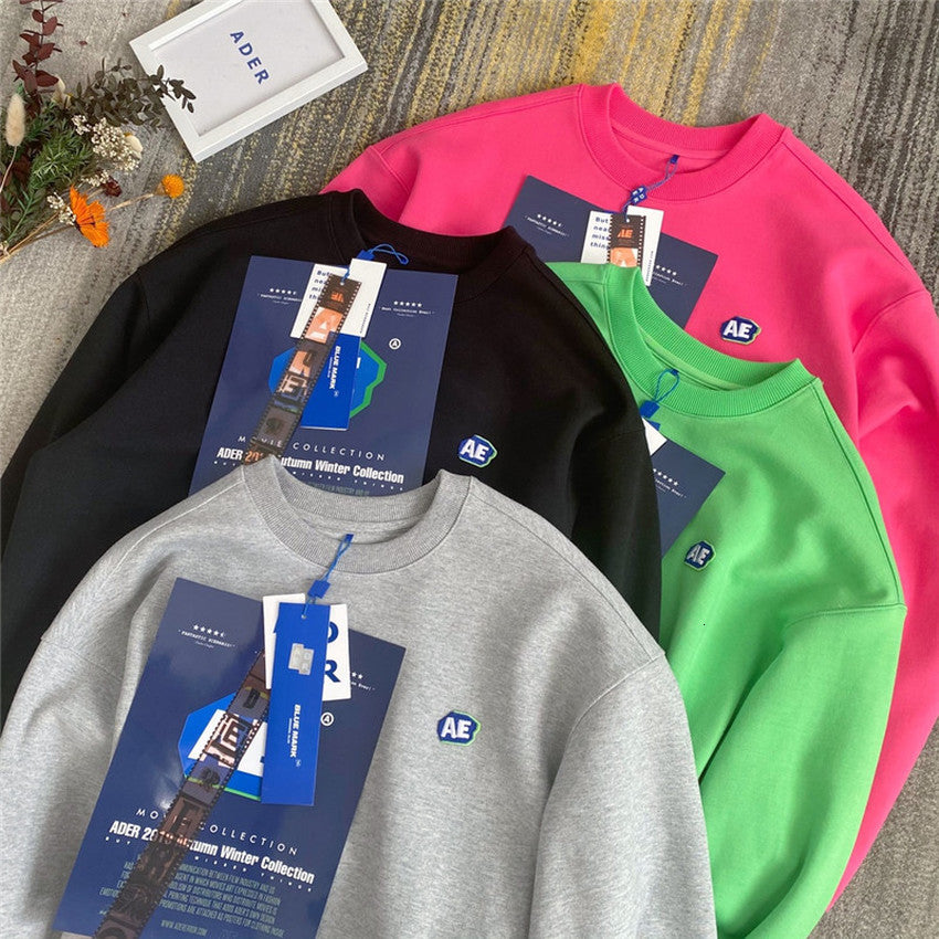 2021 New Add Error Men&#039;s Women&#039;s Sweatshirts 1:1 High Quality Adhesive Embroidered Adhesion Pants Adhere Crewneck Hoodie Skateboard Y47x