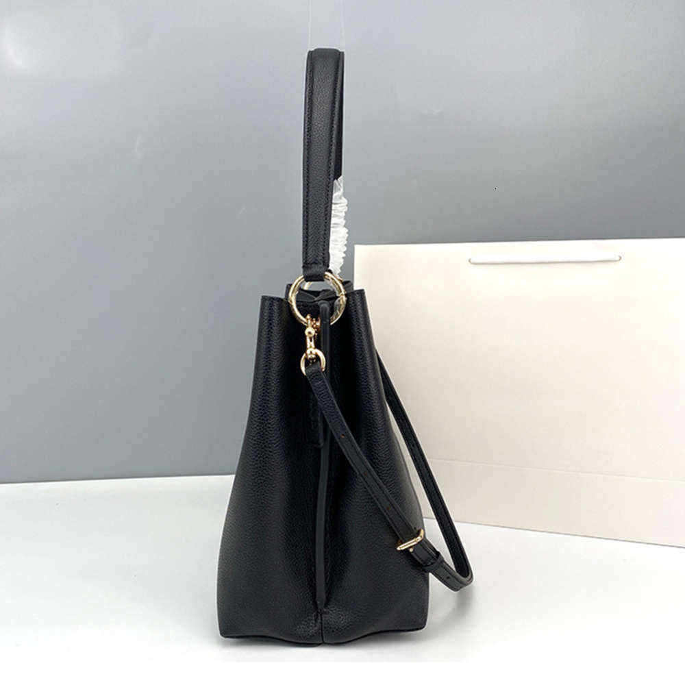 5A+ designer Luxury The new 2020 Charlie Bucket bag senior shoulder hand feeling restoring ancient ways litchi grain leather handbag