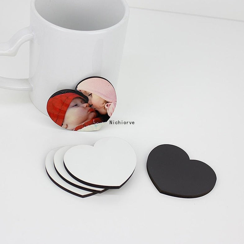 1pc Valentine&#039;s Day Sublimation Blank Fridge Magnets 10 Styles DIY Blanks Lovely Soft Refrigerator Magnet Home Furnishing Decorate FY4400