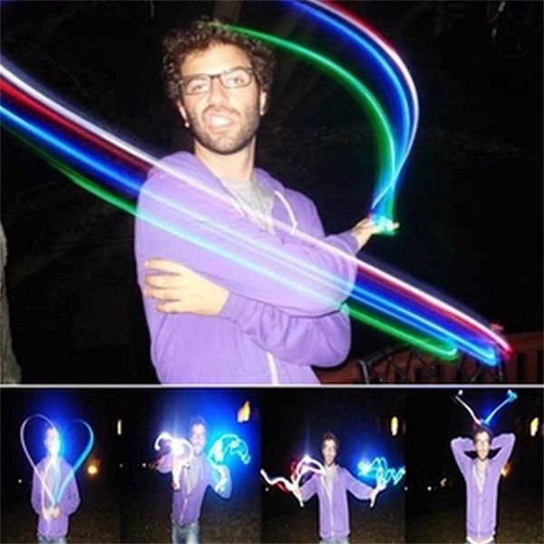 24pcs-lot Led Finger Ring Laser Beam Torch Balloon Light Blue Favors And Gifts Hot Selling for Decoration Party Nightclub supply Y201015