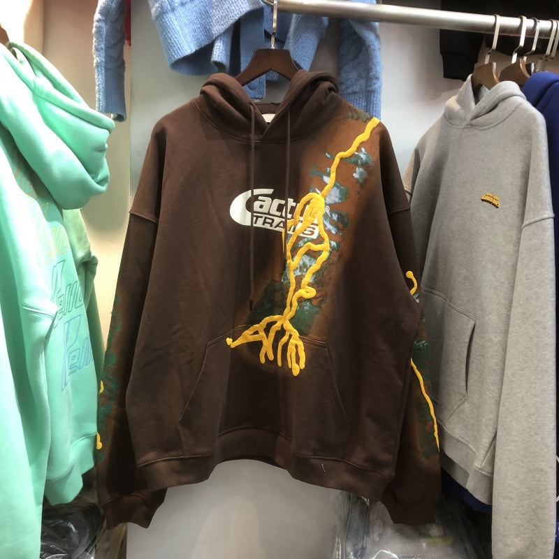 2021 New Foaming Printing Travis Scott Cactus Trails Hoodie Women Pullover Hoody Xxxtentacion Men Clothing Cqzi