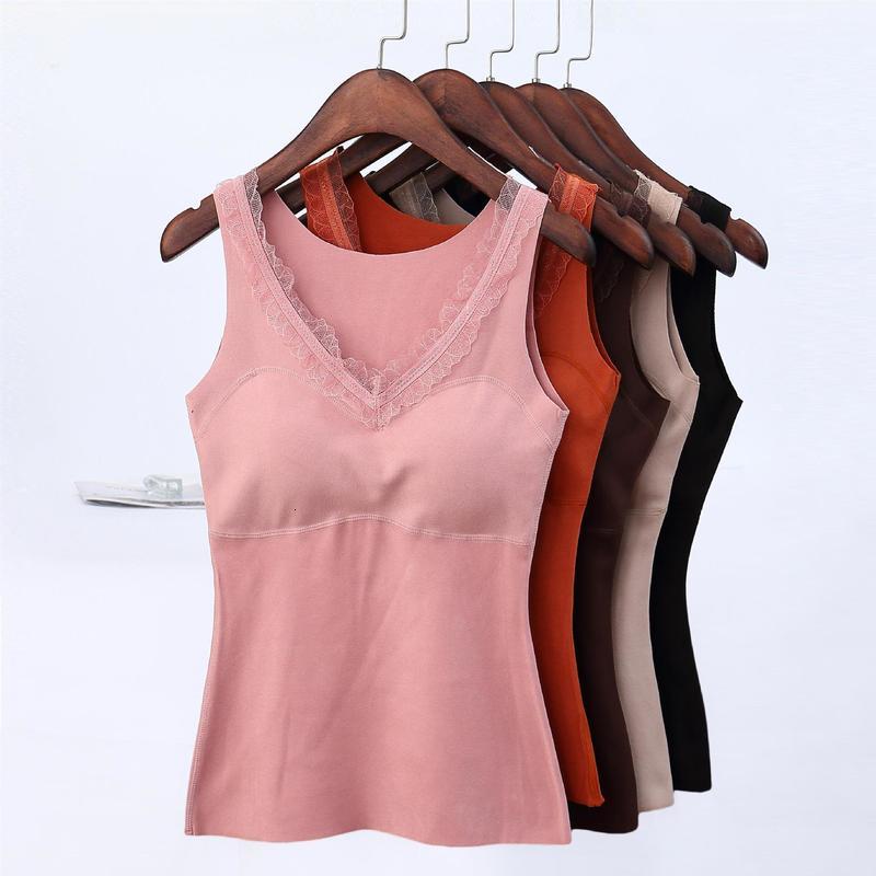 Thermal Traceless Underwear Thickened Cashmere Repair Tight Body Beauty Women&#039;s Large Size Base Coat De Vest Batch