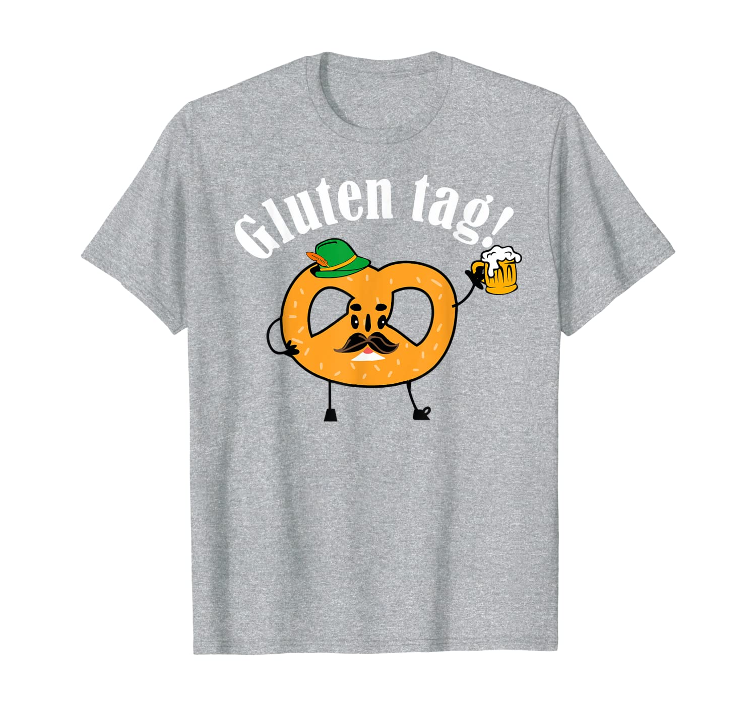 gluten tag beer drinking Oktoberfest funny drinking gift T-Shirt