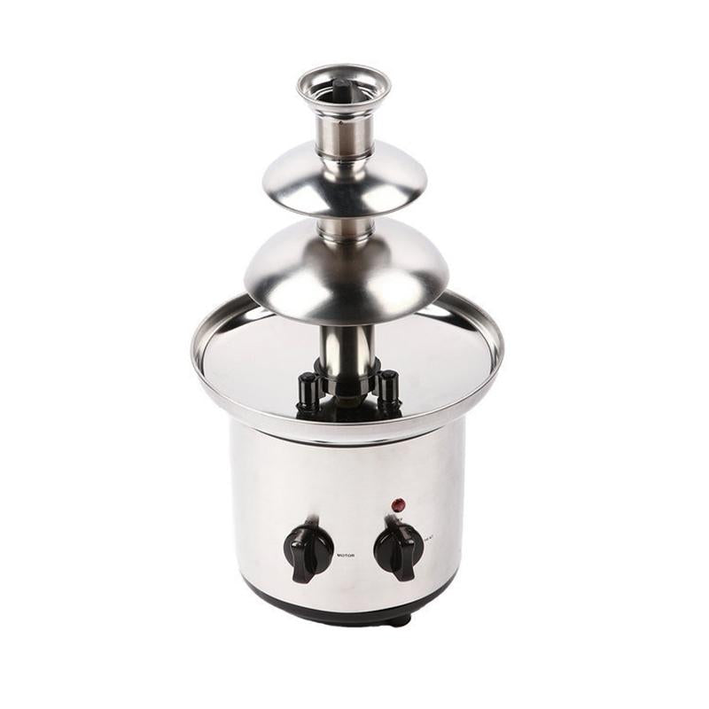 Blender Large Three-layer Four-layer DIY Chocolate Mixer Fountain Waterfall Stew Pot Melting Machine Automatic Tower