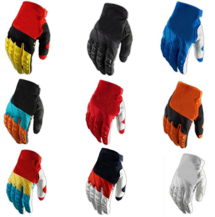 Motocross five-finger gloves, outdoor mountain bike riding equipment
