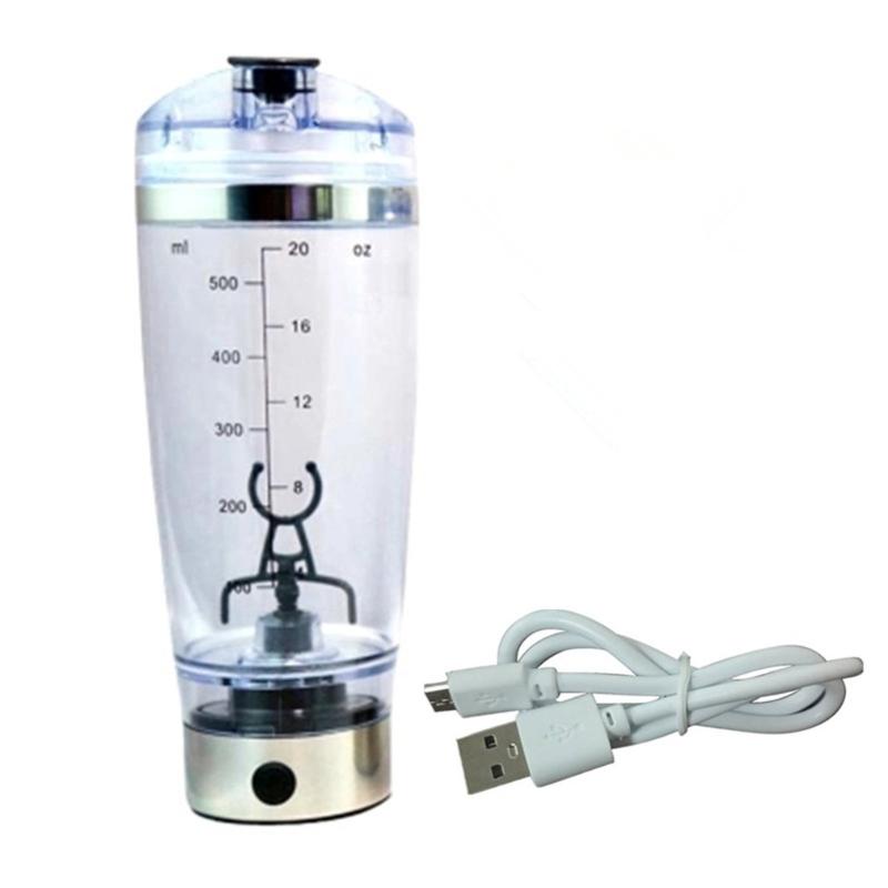 Blender 450MLPortable Movement Mixing Water Bottle Vortex PP Free Kitchen Accessories Electric Automatic Protein Shaker USB