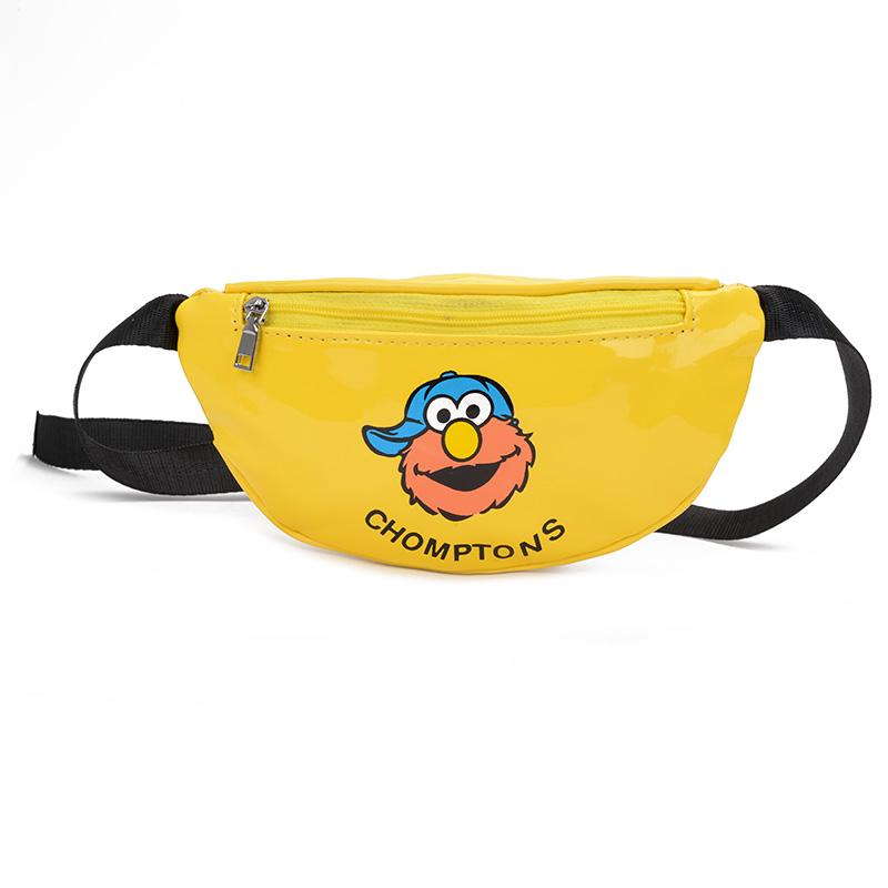 Waist Bags Kids Cartoon Pack Girls-Boys Fashion Belt Bag Candy Color Design For Children