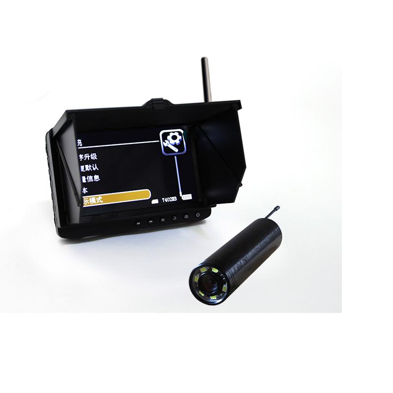 Cameras Li-battery Powered Portable 2.4Ghz Wireless Chimney Inspection Camera With 5 In Monitor For Better Sweeping