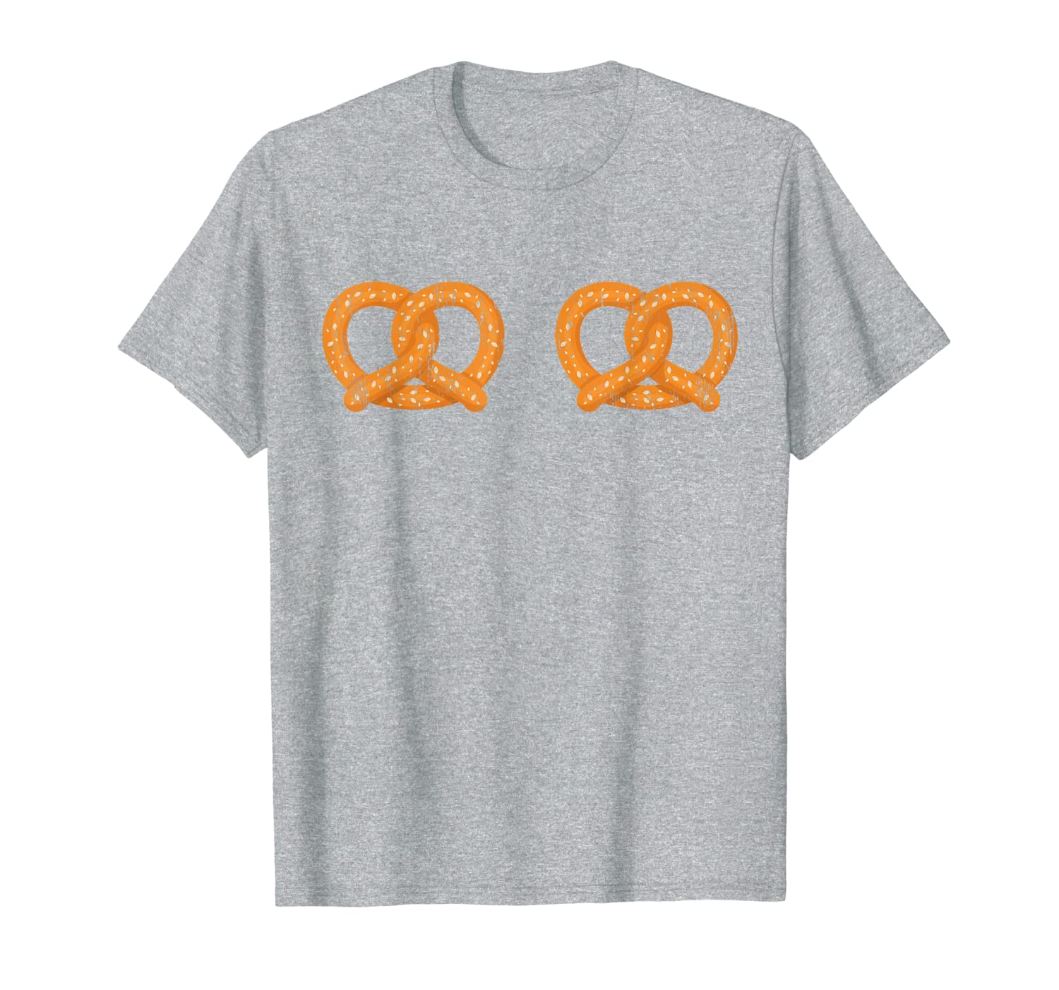 Funny Oktoberfest Costume TEE Vintage Pretzel Boobs GERMAN T-Shirt