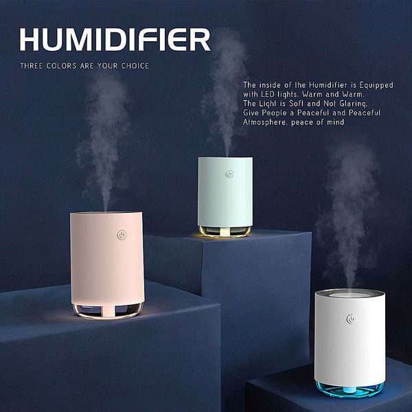 Humidifiers Aromatherapy Humidifier Diffuser 250ml Portable Mini Car Essential Oil USB Ultrasonic Aroma For Home Office 210724 CL250104