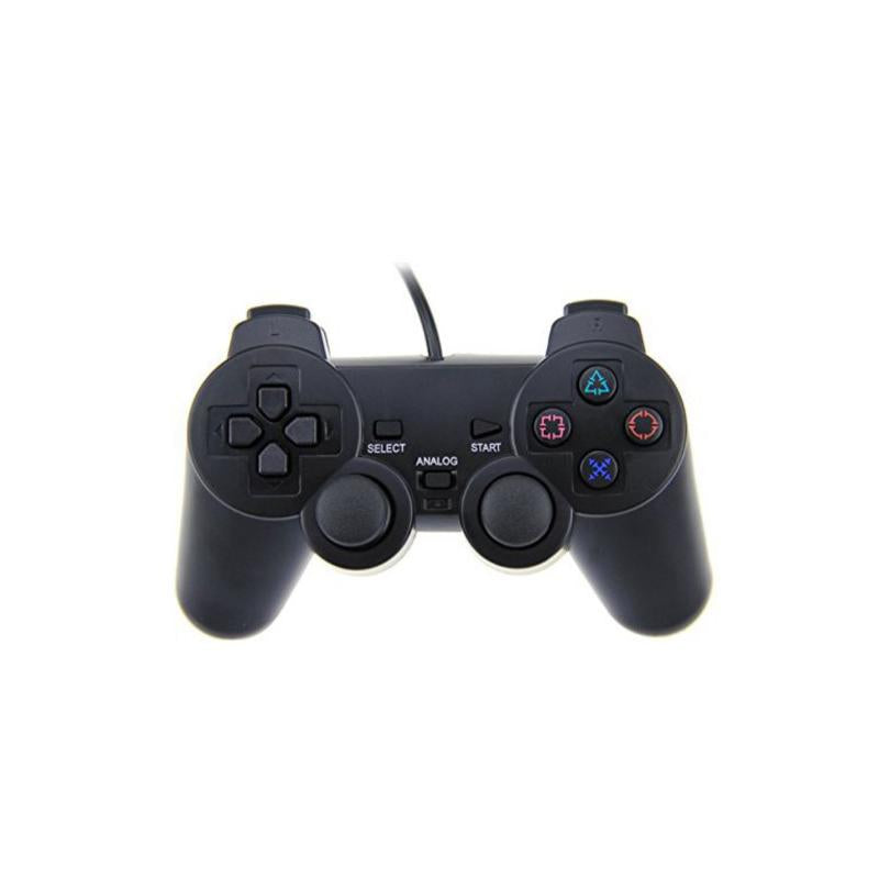 Game Controllers & Joysticks Wired Gamepad Joypad For PS2 Controller P2 Dual Pad Joystick PS 2-P 2 Console