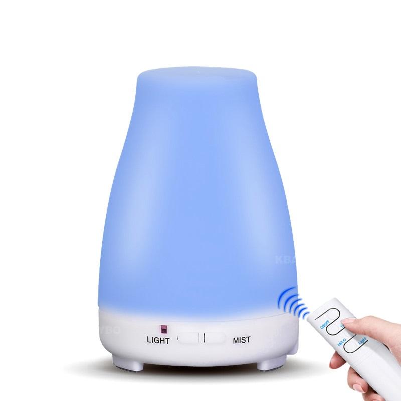 Humidifiers 200ml Remote Control Electric Aroma Diffuser Air Humidifier Essential Oil Lamp Aromatherapy Mist Maker