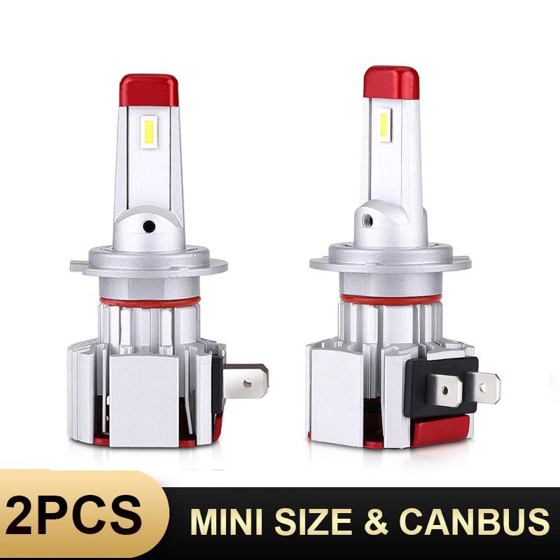 Car Headlights Minjie Super Bright Headlight H4 LED 110W H7 Canbus H1 H3 H8 H11 9005 9006 20000lm 6000K ZES Chip Auto