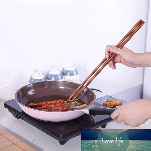 25cm-32cm-42cm Length wooden Deep-Fry Kitchen Tools Lengthen Hot Pot Cooking Noodle long size Chopsticks Sticks 1 pair