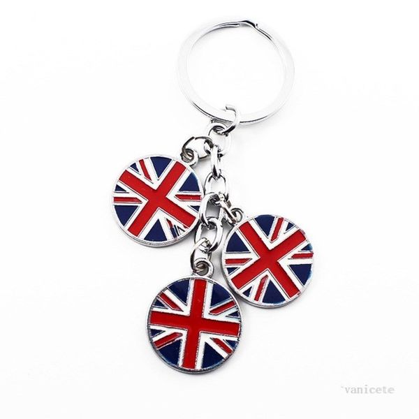Creative English style Keychain British Styles Beard Pendant Party Gifts Car Key ring American Flags Key Chain T9I001363