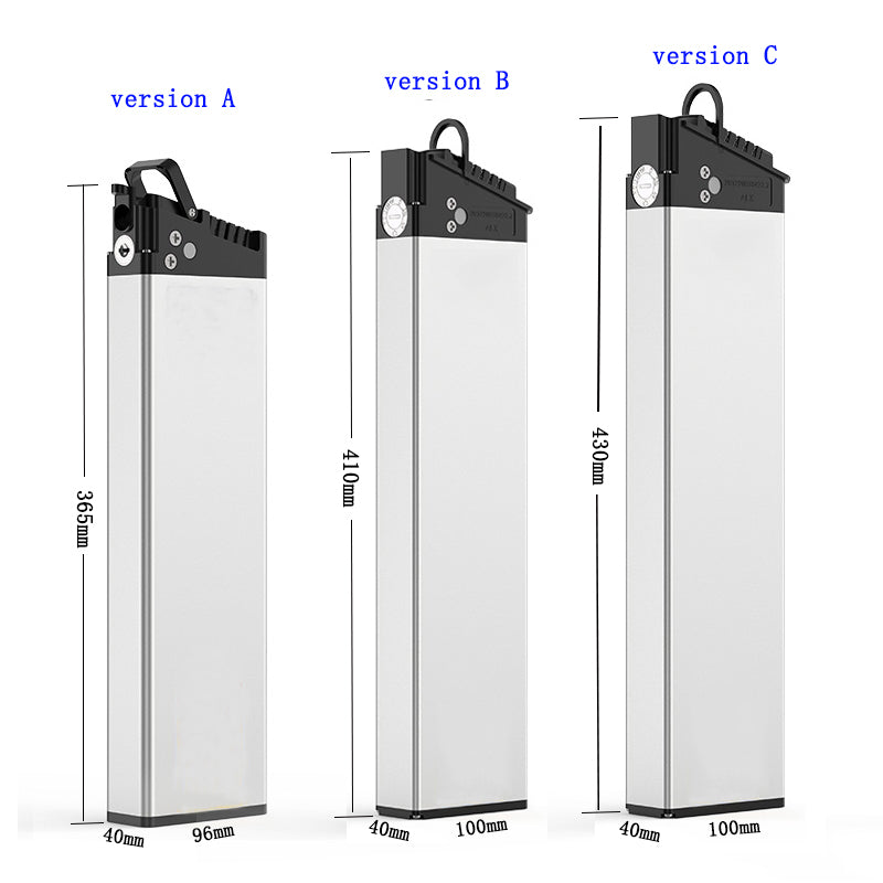 2-7 dasy delivery 250W 350W 500W folding ebike samebike battery 48V 10.4Ah 12.8Ah 14Ah lankelesi mate bike batteries with 54.6V 2A charger