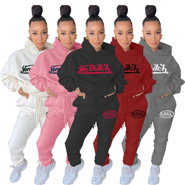 Women hooded Tracksuits casual Two piece sets spring fall clothing sports outfits long sleeve hoodies+leggings 5578