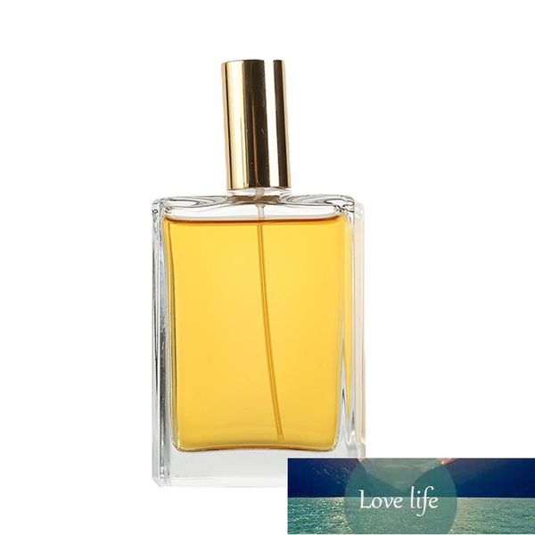 30ml Transparent Square Glass Bottle Perfume Atomizer Refillable Spray Empty Bottle portable Travel Dispenser Fragrance Cosmetics V2 Factory