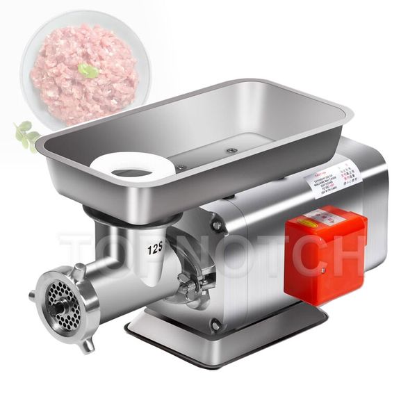 Multifunction Home Electric Stainless Steel Meat Grinder Small Scale Sausage Stuffer Mincer Machine Kitchen Tool 1100W