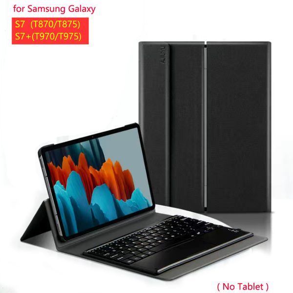 Tablets Cover and Keyboard for Samsung Galaxy Tab S7 11&quot; S7+ Plus 12.4 inch Magnetic Stand Wireless Bluetooth Keyboards Case