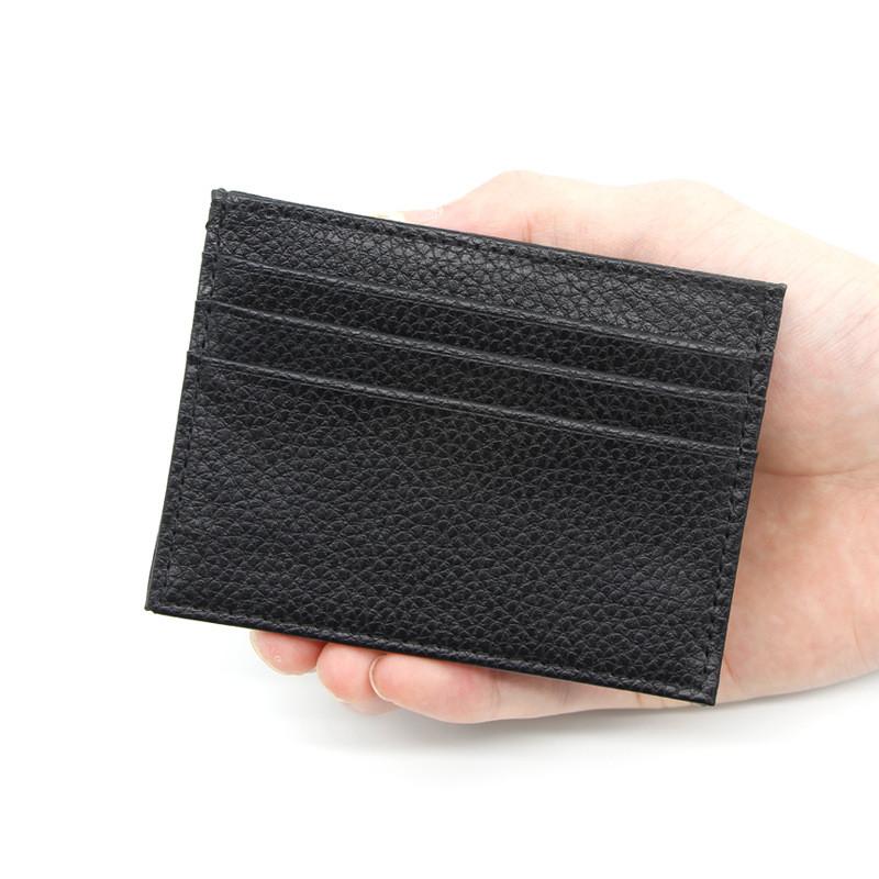 Card Holders Mini Travel Lizard Pattern Leather Bank Business Id Holder Wallet Case For Men Women With Window