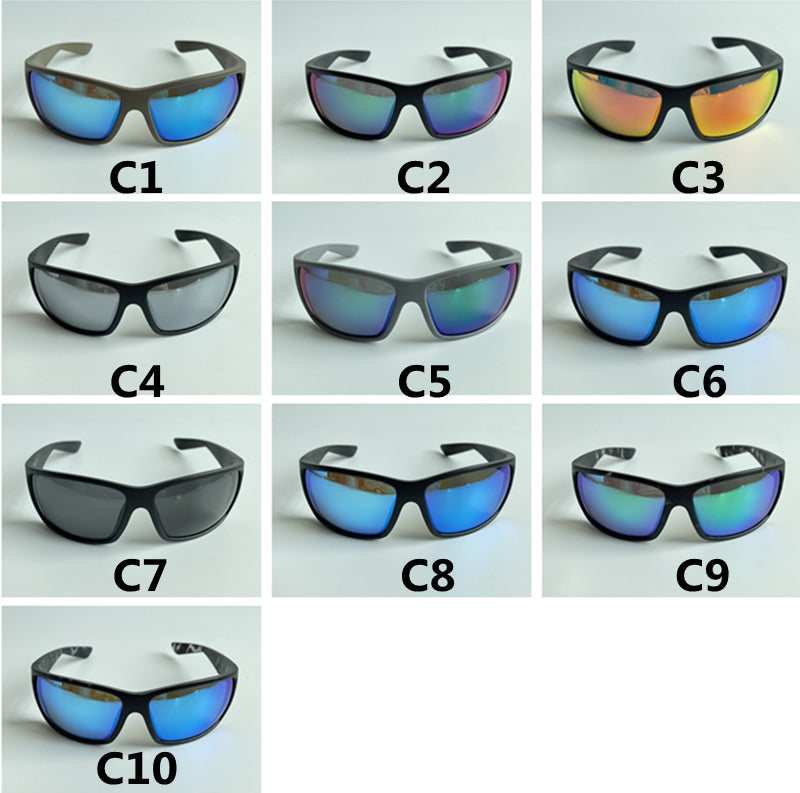 Outdoor Polarized Sunglasses Colorful Sport Fishing Riding Glasses Beach Sun Glasses Men Women Shade Eyewears Uv400