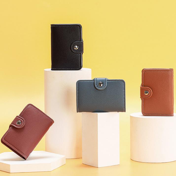 Card Holders Wallet Bag Large Capacity Holder Small Men&#039;s Women&#039;s Purse Carteira Masculina