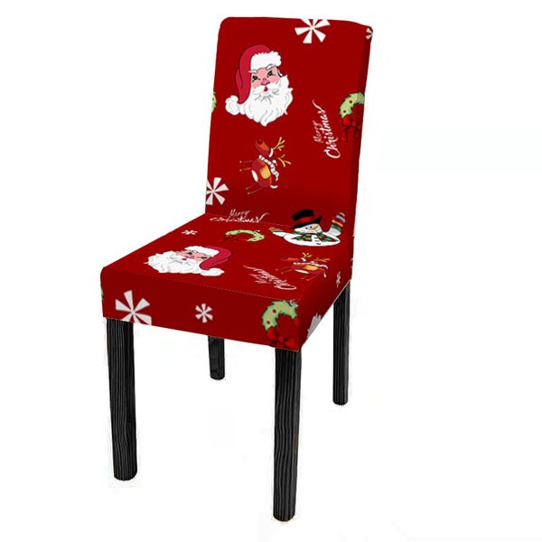 Wholesale Christmas Chair Covers Fashion Printing Household Chairs Decorations