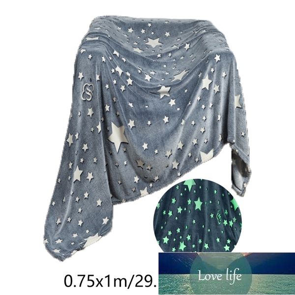 Glow in The Dark Throw Blanket, Plush Soft, Glow Throw Blanket Double -Sided Flannel Fleece Sherpa, Fun Gift for Kids Factory price expert d