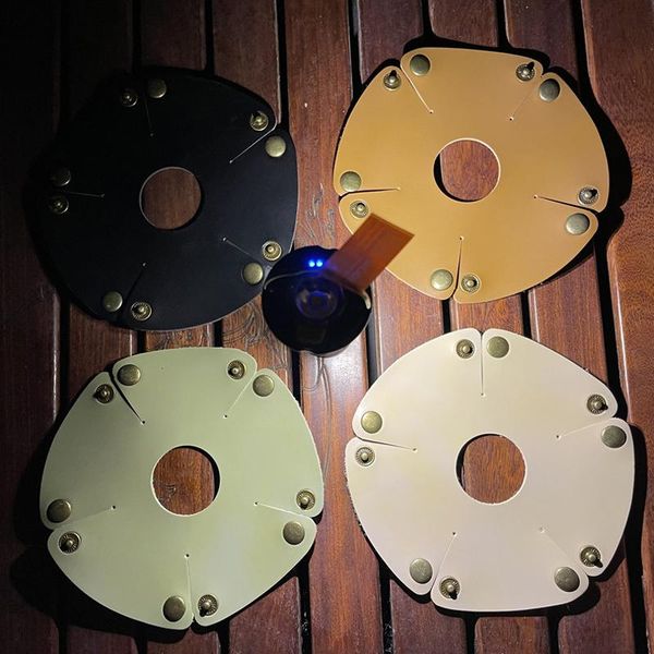 Lamp Covers & Shades Classic Warm Atmosphere Decorative Outdoor Camping Leather Spotlight Cover Household Protection