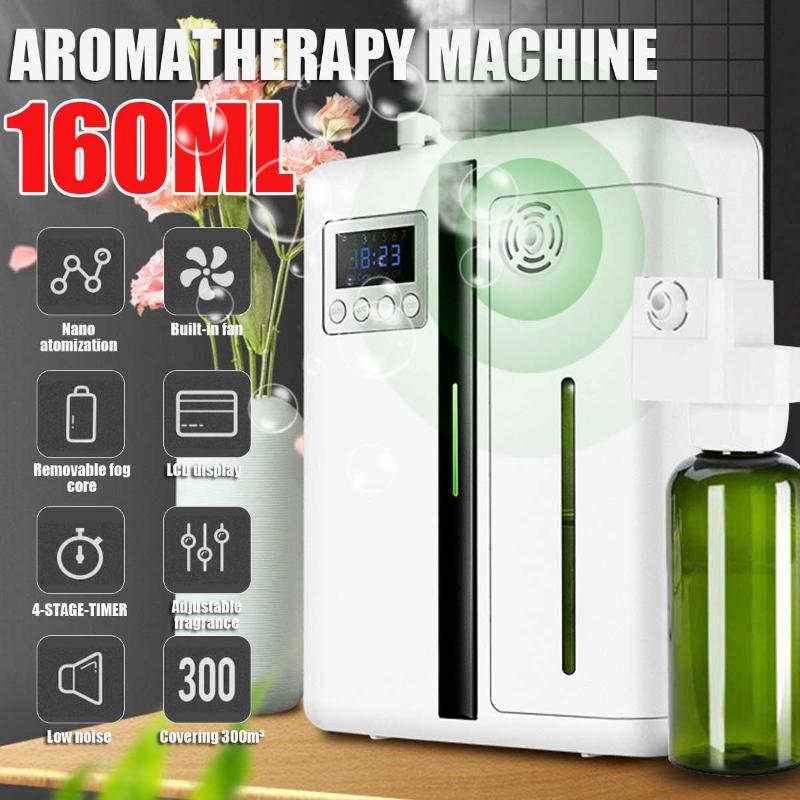 Humidifiers 160ml Intelligent Aroma Fragrance Machine Timer Function Scent Unit Essential Oil Diffuser For Home El Office