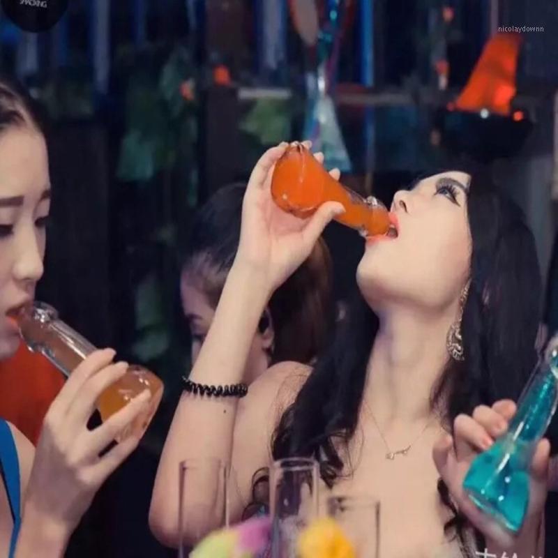 Wine Glasses Transparent Glass Cup Fun Beer Juice Creative High Boron Martini Cocktail For KTV Bar Decoration Perfect Gifts