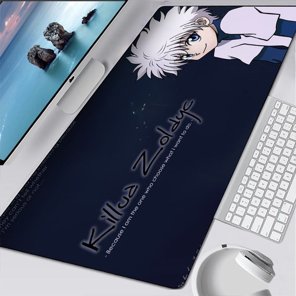 ANIME Hunter X Hunter KILLUA FIGURE MOUSE PAD Mat Carpet Gaming Mousepad Popular Padmouse Keyboard Games laptop mouse pad MAT