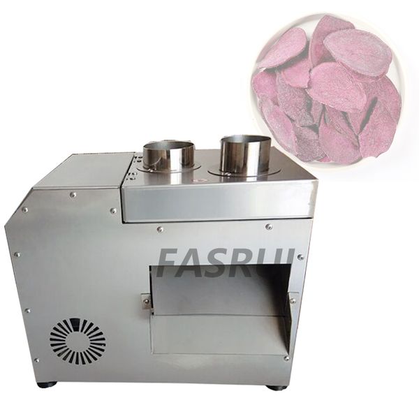 Multifunctional Electric Potato Slicer Machine Shredder Automatic Commercial Vegetable Fruit Radish Cucumber Slicing Maker