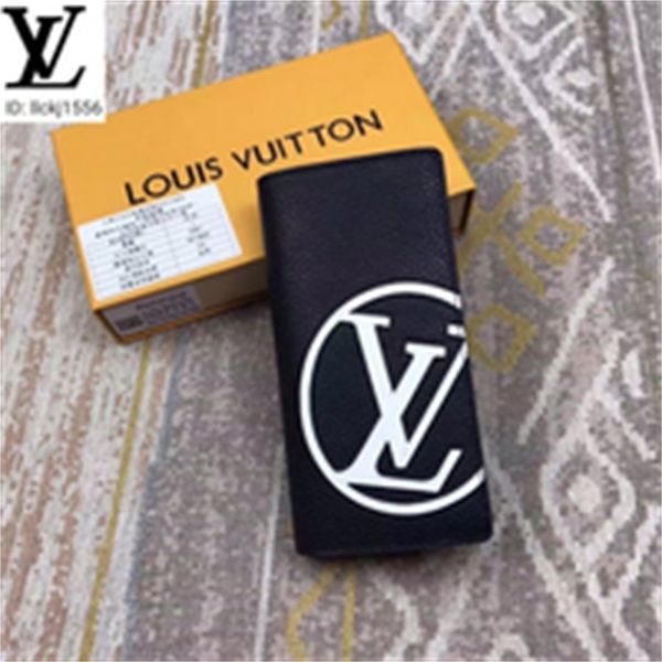 Key Brand Designer Luxury Ztw9 M67741 New Evening Men&#039;s Wallet Men Real Leather Long Chain Card Wallets Compact Purse Clutches Holders