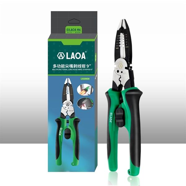 LAOA Wire Stripper Pliers Cable Cutters Stripping 1-4mm Wires M3 M4 Nail Cutting Tool Crimping Electrician Hand Tools 211110