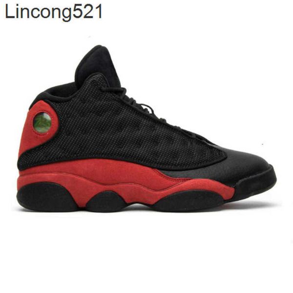 Jumpan 13 mens basketball shoes z Red Flint 13s Reverse He got Game Lucky Soar Green Black Cat Chicago women gift trainers sneakerQ020