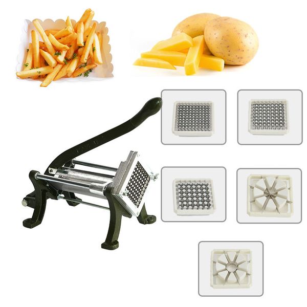 Household French Fries Cutter Potatoes Chips Cutting Machine Vegetable Fruit Slicer Dicer Kitchen Tools