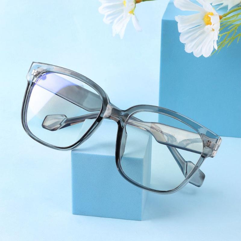 Sunglasses Fashion Anti-blue Glasses Vintage Oversized Fram Vision Care Frame Eyeglass Spectacles Goggles Eyewears
