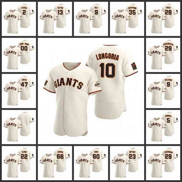 San Francisco&#039;s Giants&#039;s Men Women Youth #35 Brandon Crawford 28 Buster Posey 47 Johnny Cueto Custom White Cooperstown Collection