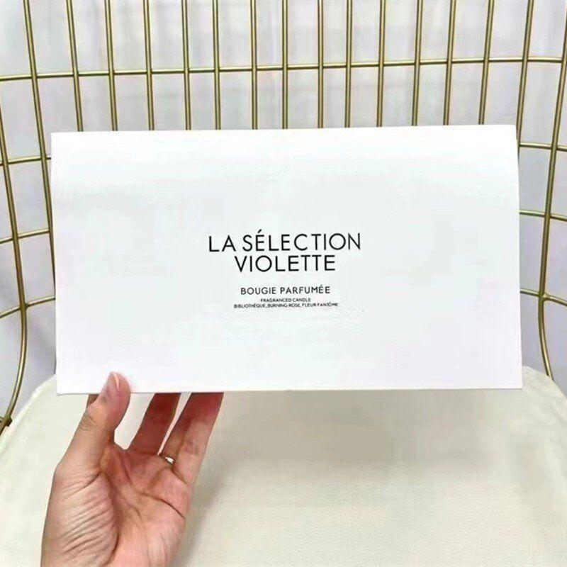 Newest Factory direct Byredo Perfume candle La Selection Scented Candles Bougie Solid Perfumes 70G*3pieces-set Men Women Fragrance fast delivery R25