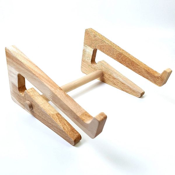 Laptop Stands, Wooden Laptop Stand for Notebook Computer 11 -15 inch Compatible with Apple MacBook Air, Mac Pro and iPad Pro, HP, DELL, Acer