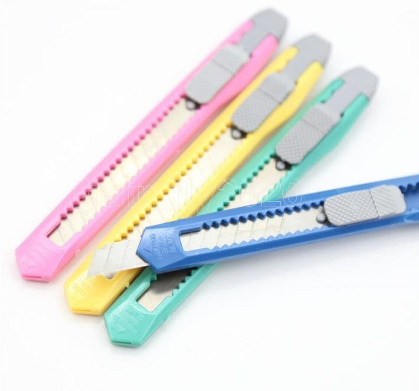 2021 Cheapest mini Utility knife office school student paper cutters candy package express knife DIY