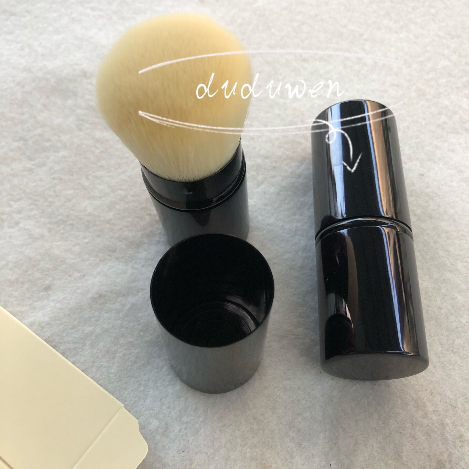 party gift Fashion accessires 2C collection item makeup brush porable retractrable mushroom brush foundation power brush cosmetic tool